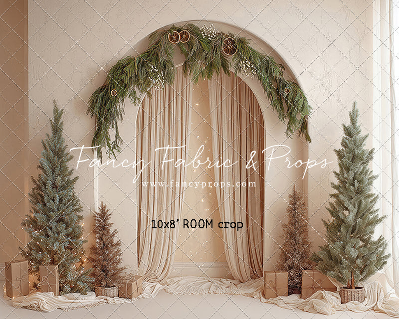 Evergreen & Ivory - With Sweep Option