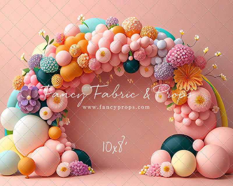 Rainbow Princess Paradise - Balloon Arch