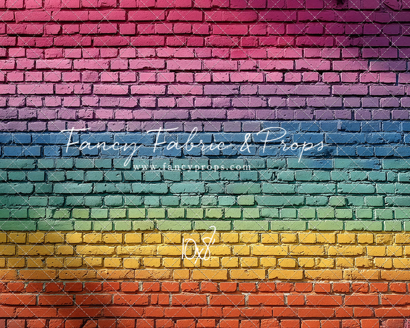 Rainbow Riot Brick - With Sweep Option