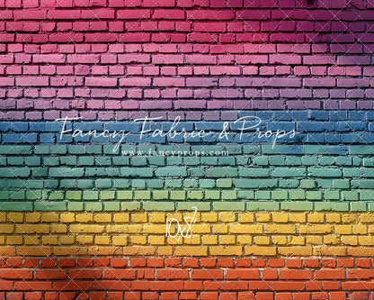 Rainbow Riot Brick - With Sweep Option