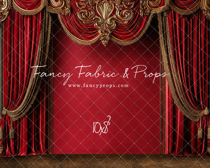 Regal Red Chamber Wall - With Sweep Option