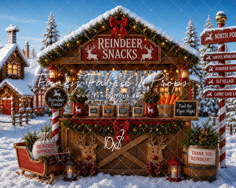 Reindeer Snacks- With Sweep Option