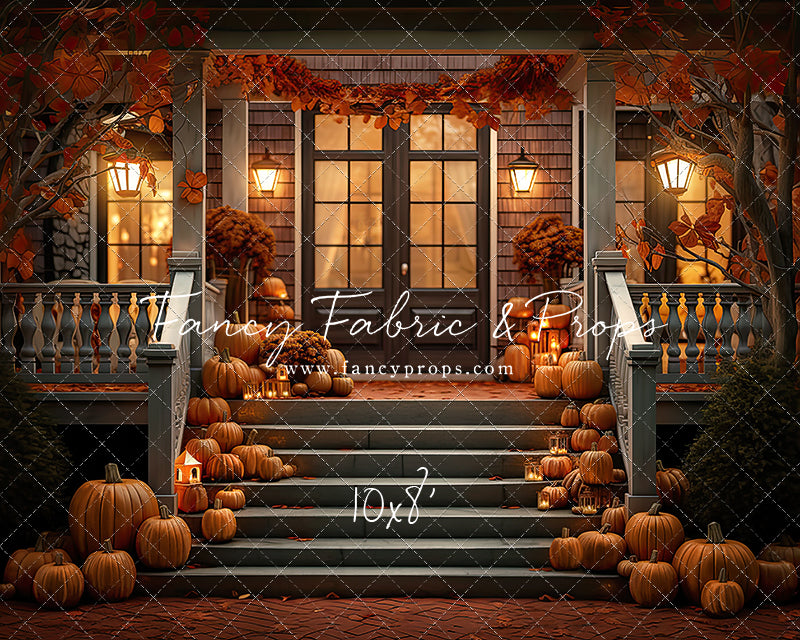 Rich Autumn Porch