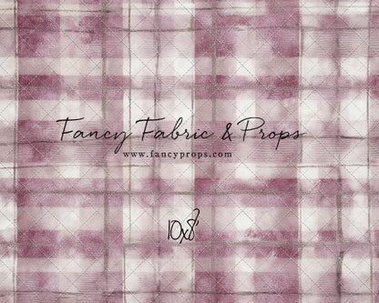 Rose Mist Plaid - With Sweep Option