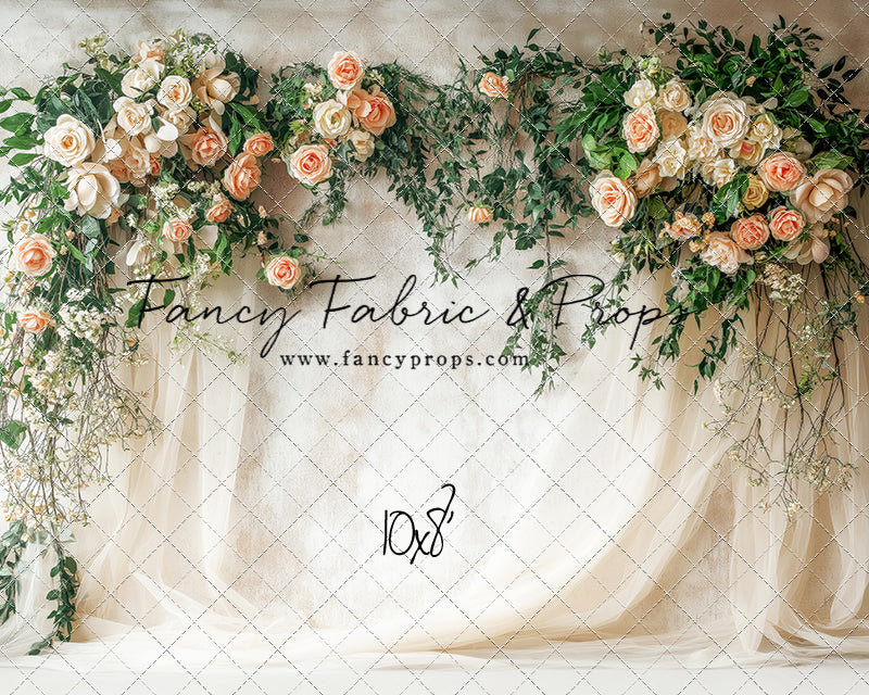 Rosette Drape - With Sweep Option