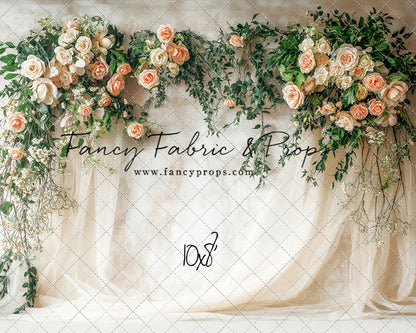 Rosette Drape - With Sweep Option