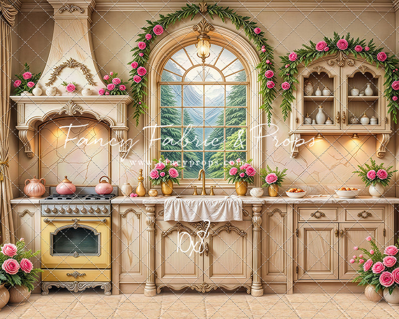 Rosewood Cottage Kitchen - With Sweep Option