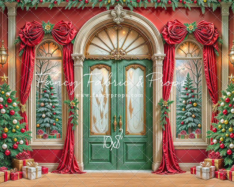Rosy Holiday Hall - with Sweep Option