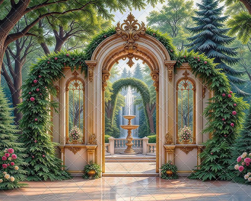 Royal Garden Gateway - With Sweep Option