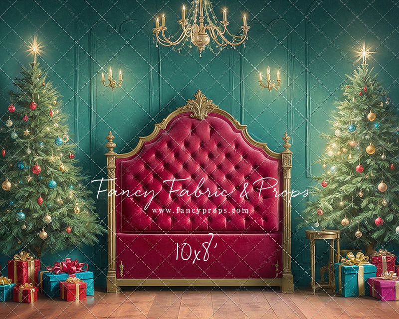 Royal Repose in Yuletide - With Sweep Option