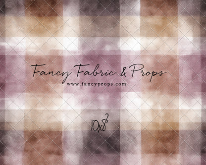 Rustic Plum Plaid - With Sweep Option