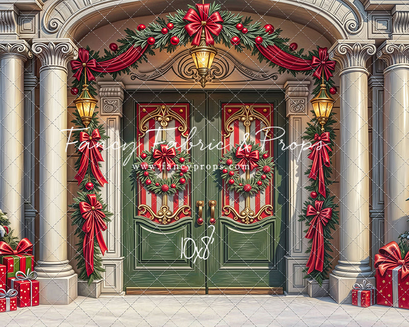 Santa's Sweet Entrance - with Sweep Option