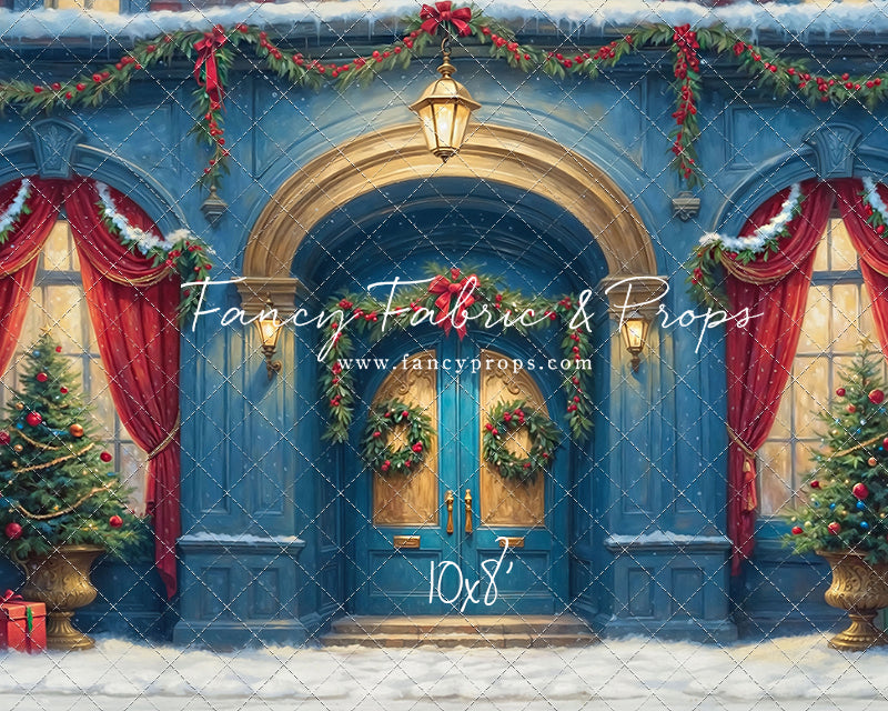 Sapphire Holiday Elegance - With Sweep Option