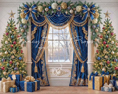 Sapphire & Gold Christmas - with Sweep Option