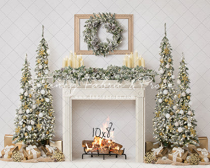 Simple Christmas Mantle