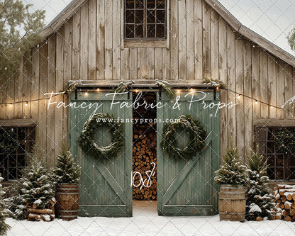 Snowfall Barn - with Sweep Option