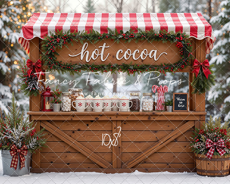 Snowy Sips Cocoa Bar - With Sweep Option