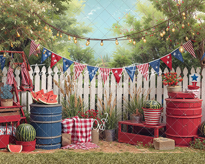 Stars & Stripes Social - With Sweep Option