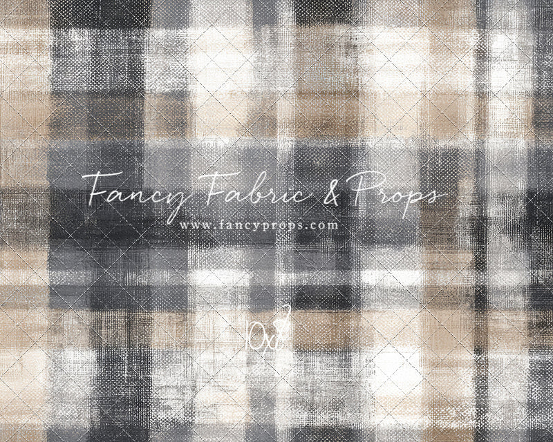 Stone & Sand Tartan - With Sweep Option