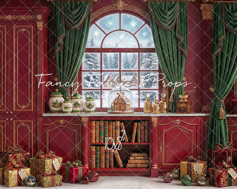Storybook Christmas Room - With Sweep Option