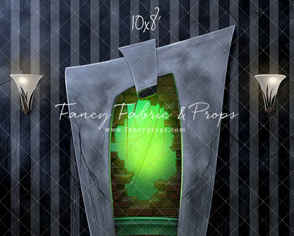 Strange & Unusual Fireplace - 2pc Set