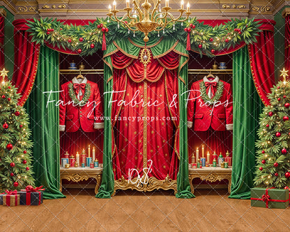 Suiting Up Santa - with Sweep Option