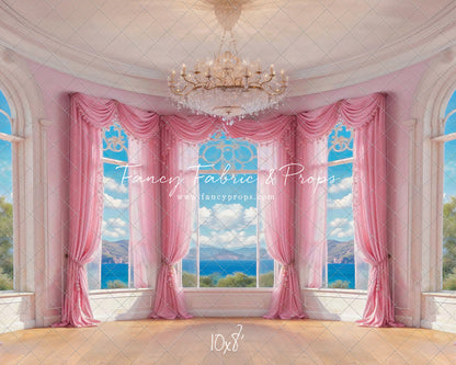 Summer Season Victorian Window - Wood Floor - With Sweep Option