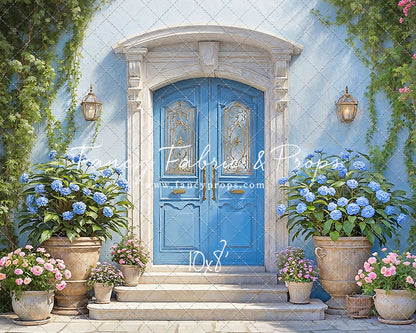 Summertime Patio - Blue Door - With Sweep Option
