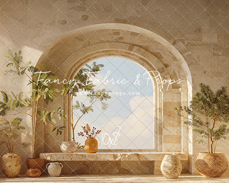 Sunlit Courtyard - With Sweep Option