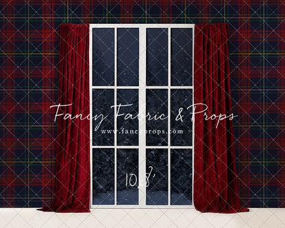 Tartan Traditional Mantle Window