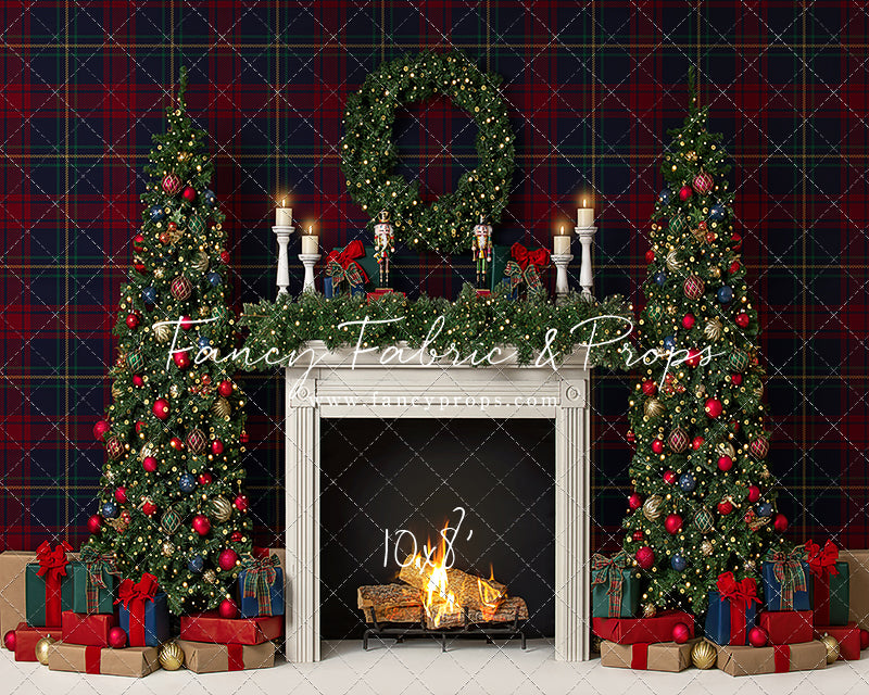 Tartan Traditional Mantle 2pc Room