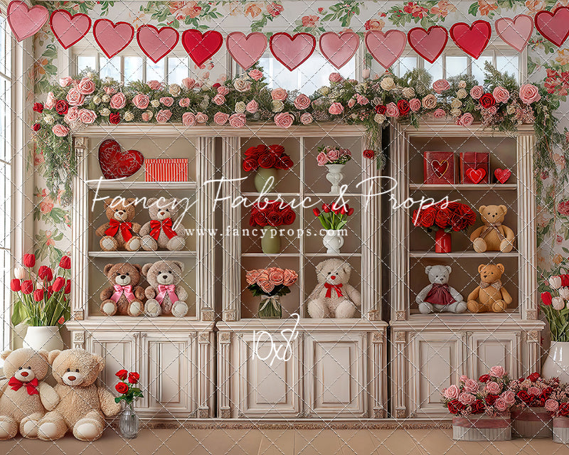 Teddy's Sweetheart Corner - With Sweep Option
