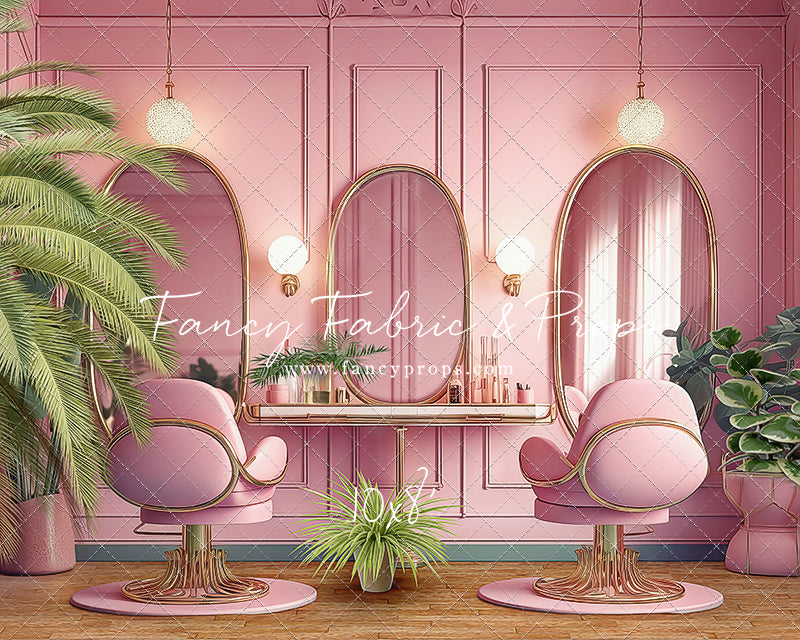 Teresa's Vanity - Wood Floor Option - With Sweep Option