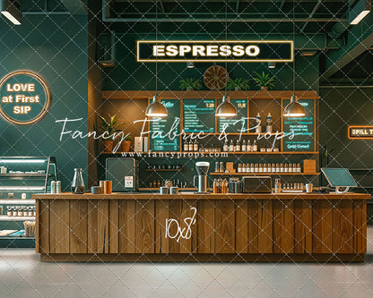 The Coffee Spot - White Floor Version - With Sweep Option