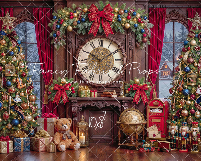 The Grand Christmas Clock - with Sweep Option