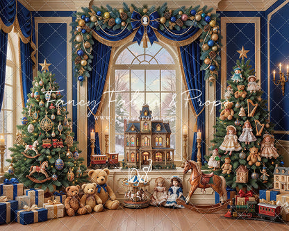 The Holiday Dollhouse Room - with Sweep Option