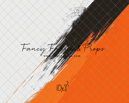 Varsity Orange & Black