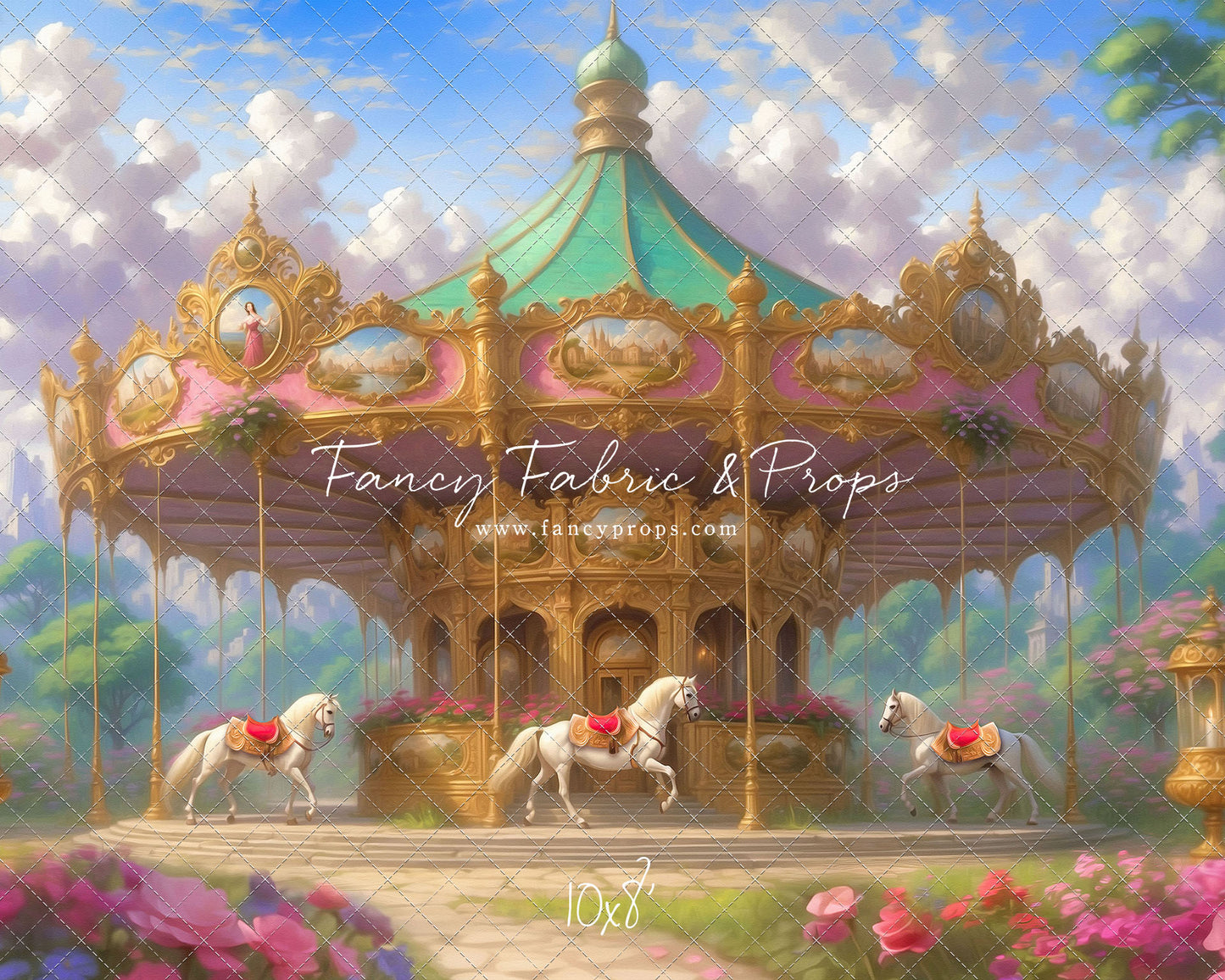 Victorian Elegance Carousel - With Sweep Option