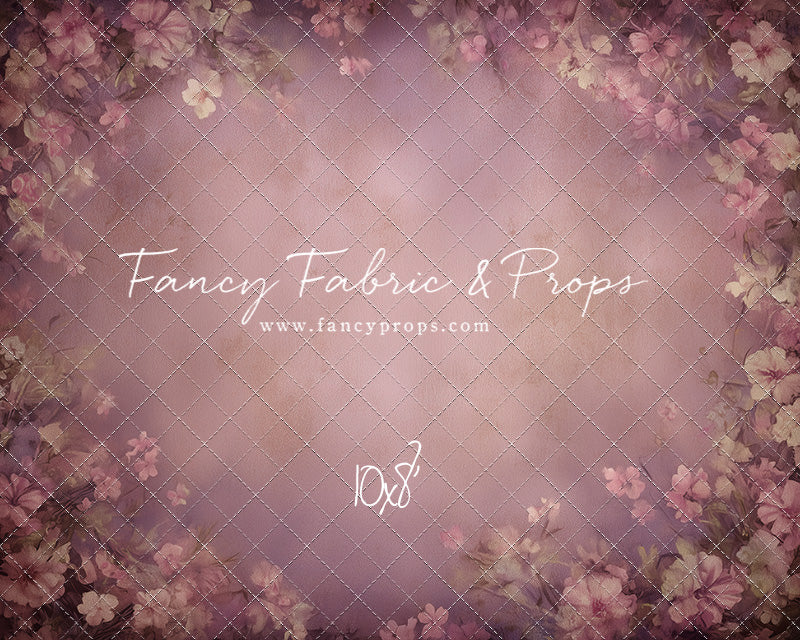 Vintage Mauve Petals - With Sweep Option