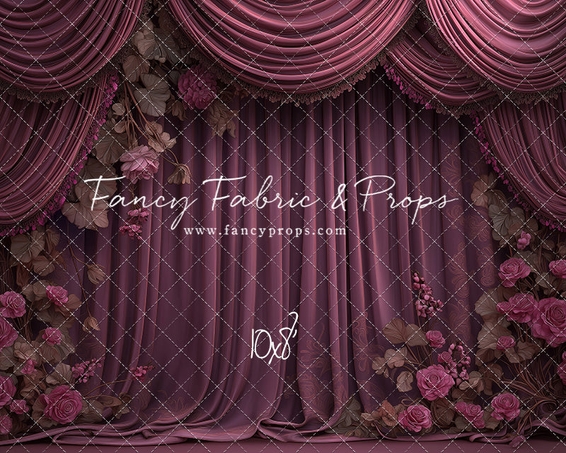 Vintage Plum Romance - With Sweep Option