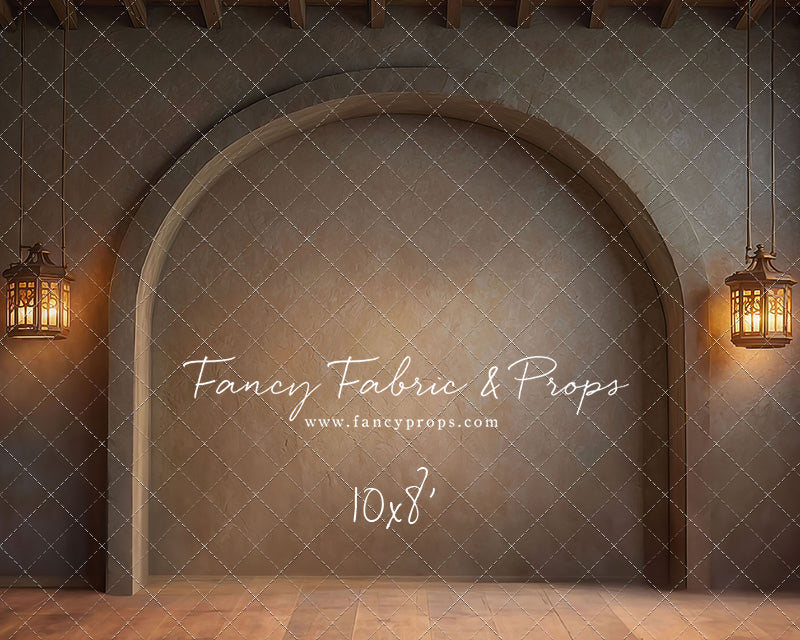 Warm Amber Alcove - With Lights - With Sweep Option