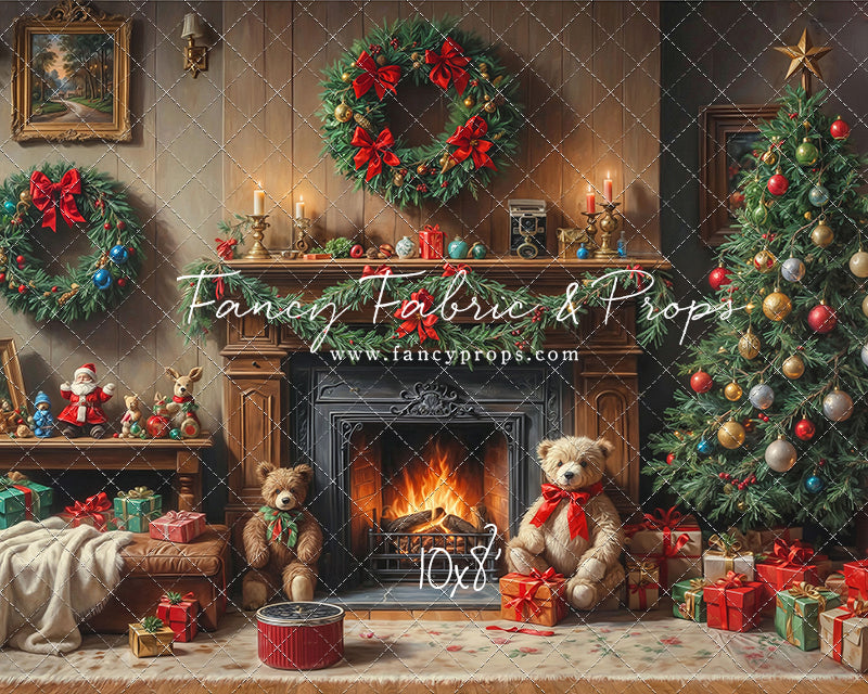 Warm Christmas Corner - With Sweep Option