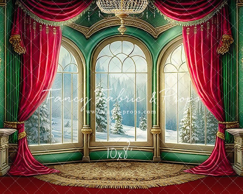 Warm Loving Holiday - Red Carpet Option - with Sweep Option