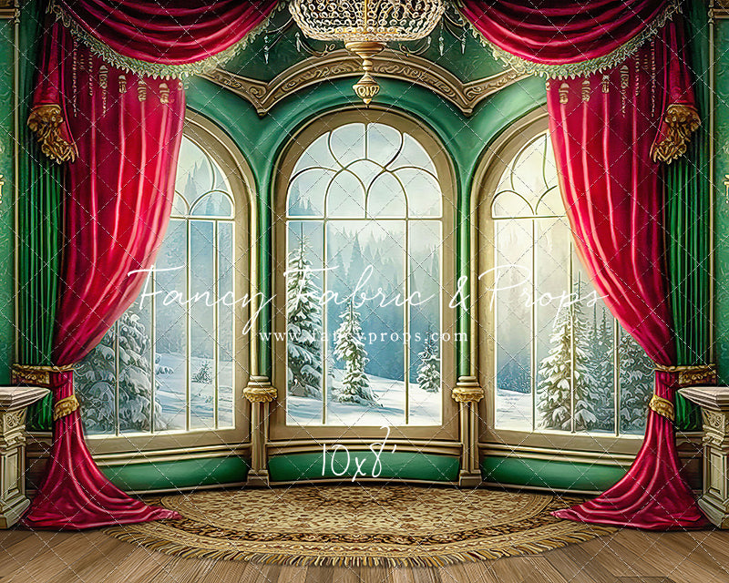 Warm Loving Holiday - Wood Floor Option - with Sweep Option