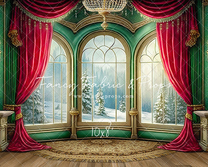 Warm Loving Holiday - Wood Floor Option - with Sweep Option