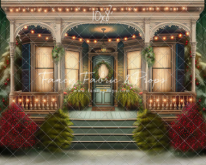 Welcoming Glow Holiday Porch - Room