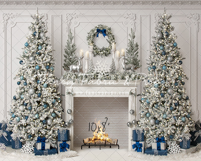 Winter Blue Mantle 2pc Room