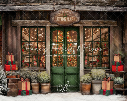 RTS Yuletide Market - 10x8' Wrinkle-Free Fabric - New - 50% Off