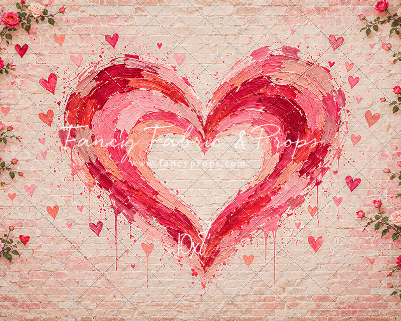 Brushstrokes of Love - With Sweep Option