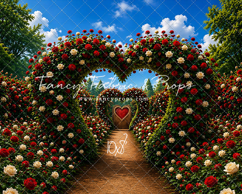 Heart Shaped Garden - With Sweep Option